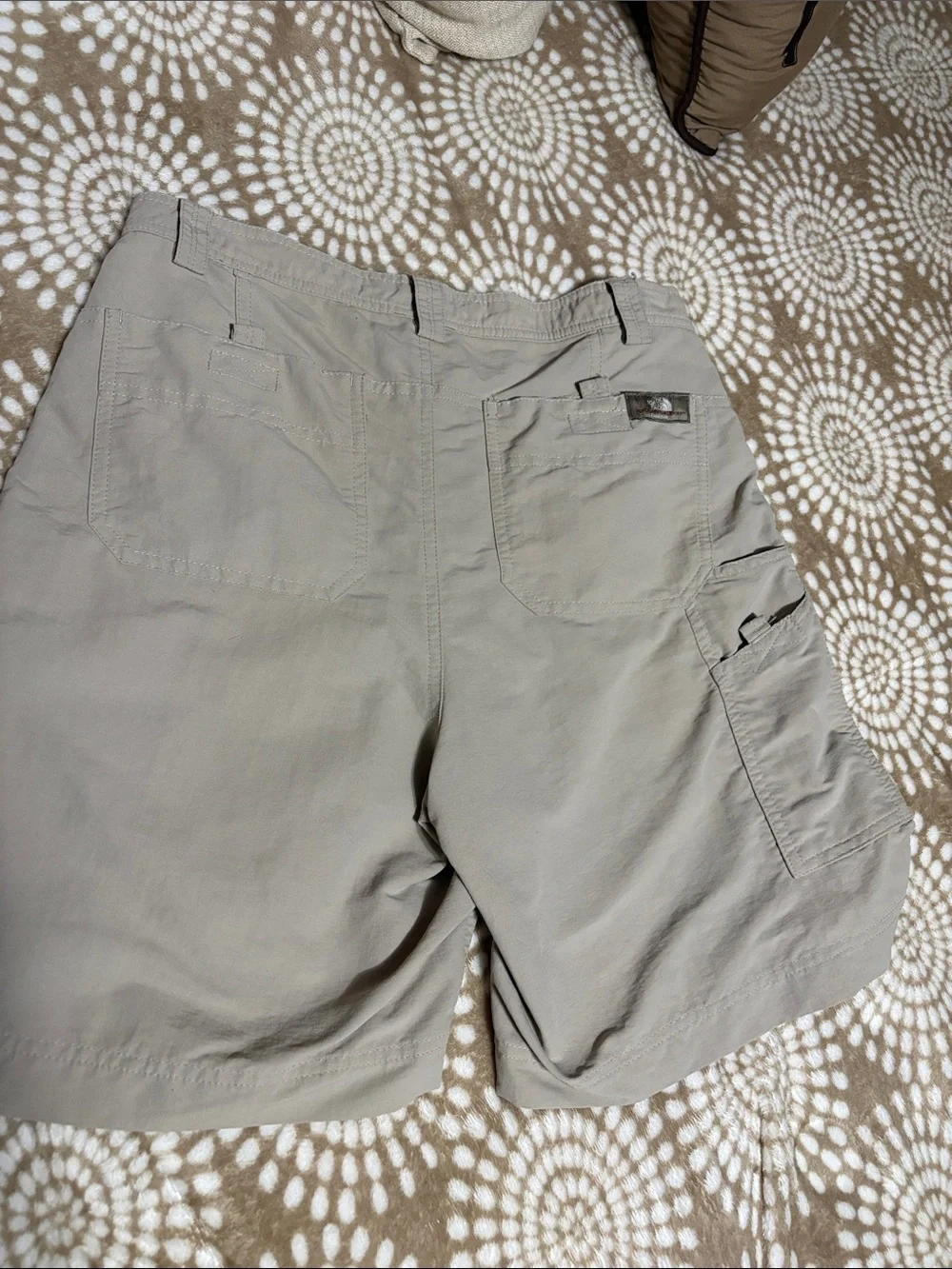 The North Face Men's Taupe Outdoor Performance Shorts